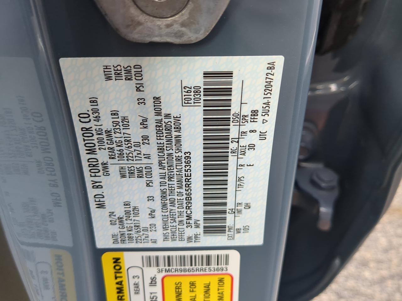 2024 Ford Bronco Sport Big Bend Appleton WI