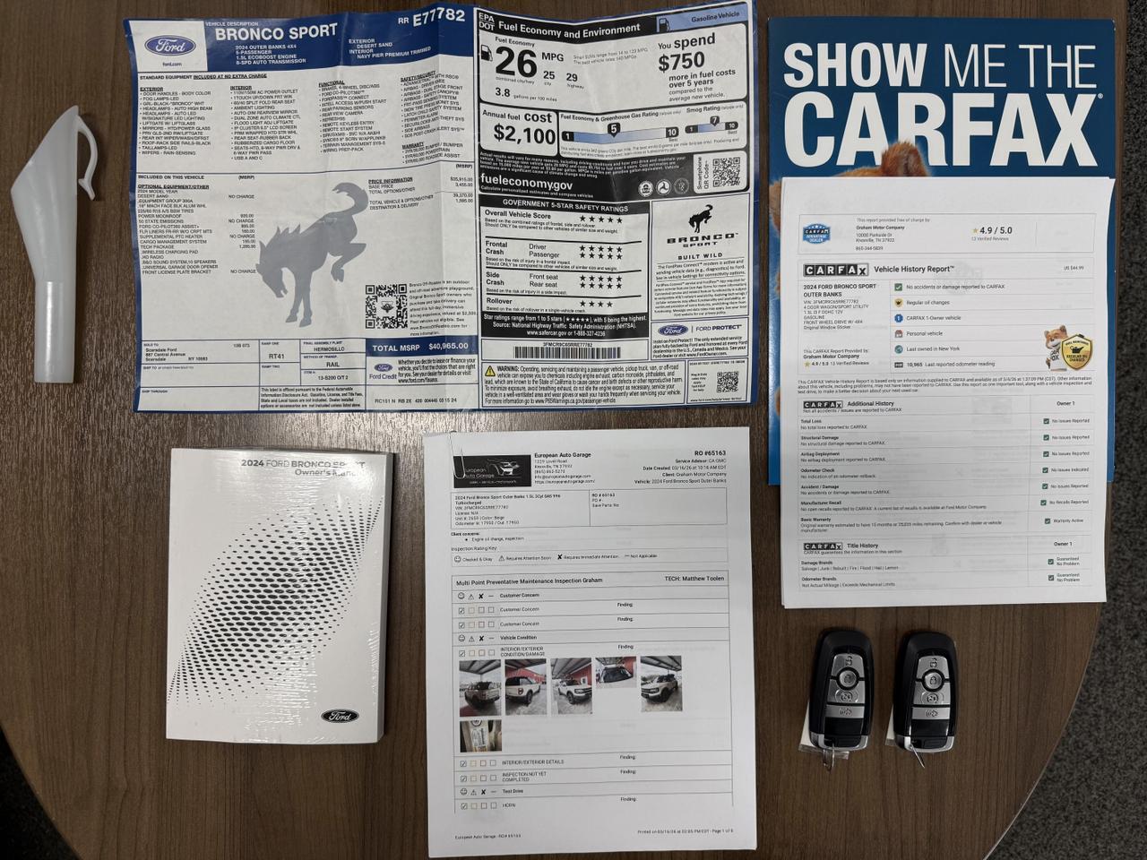 2024 Ford Bronco Sport Outer Banks Knoxville TN