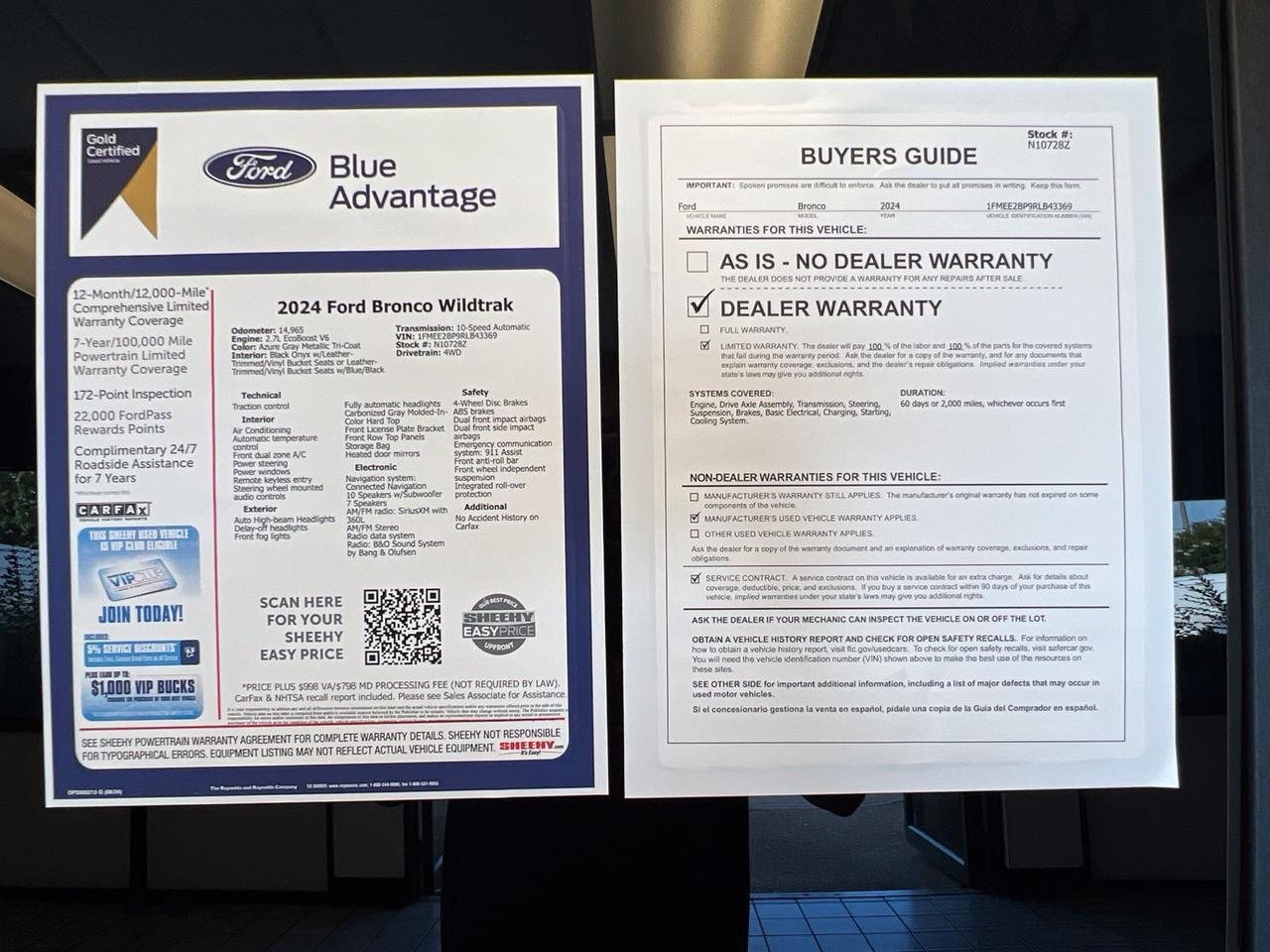 2024 Ford Bronco Wildtrak Richmond VA