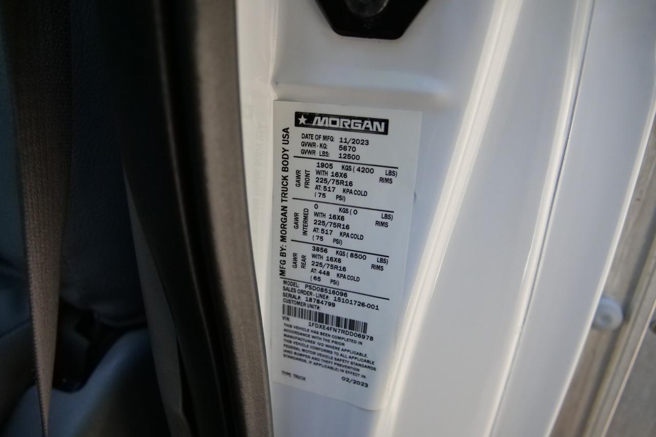 2024 Ford E-450 DRW / Morgan Box Van / 16FT / 7.3L V8 Lincolnton NC