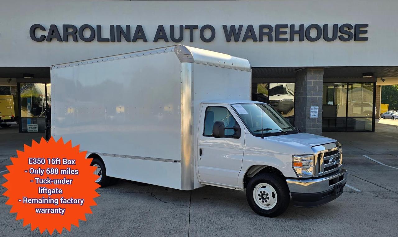 2024 Ford E-Series Cutaway E-350 DRW 16FT Box W/Maxon 1,600lb Liftgate and Roll-Up Door Concord NC