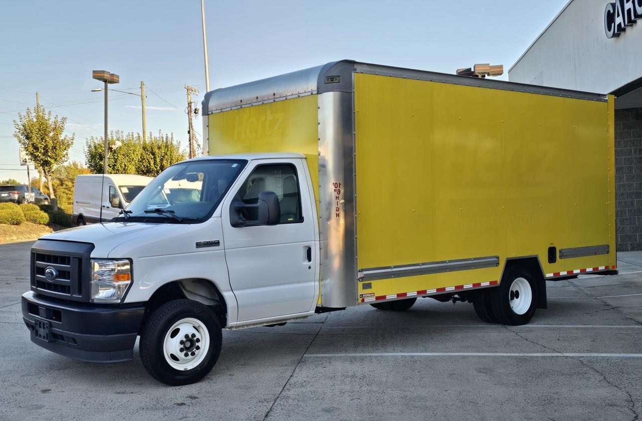 2024 Ford E-Series Cutaway E-350 DRW 16FT Box W/Roll-Up Door and Pull-Out Ramp Concord NC