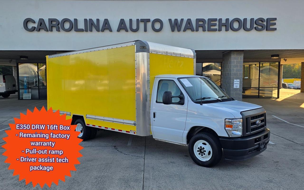 2024 Ford E-Series Cutaway E-350 DRW 16FT Box W/Roll-Up Door and Pull-Out Ramp Concord NC