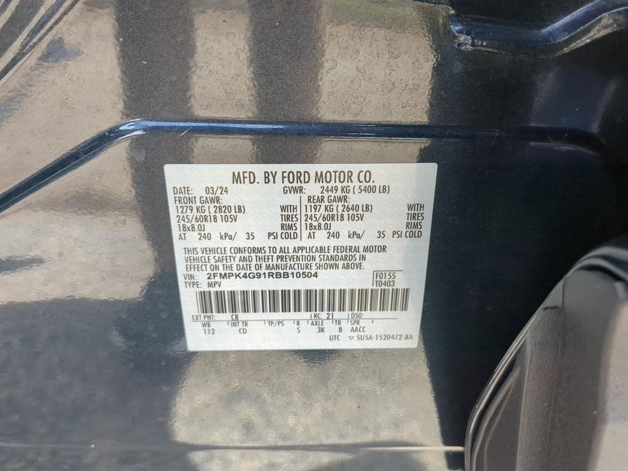 2024 Ford Edge SE Appleton WI