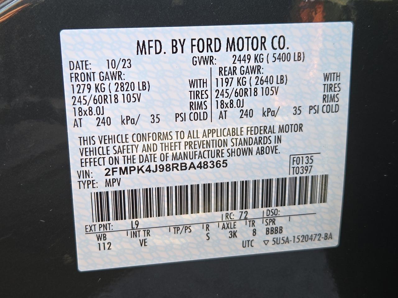 2024 Ford Edge SEL Vineland NJ