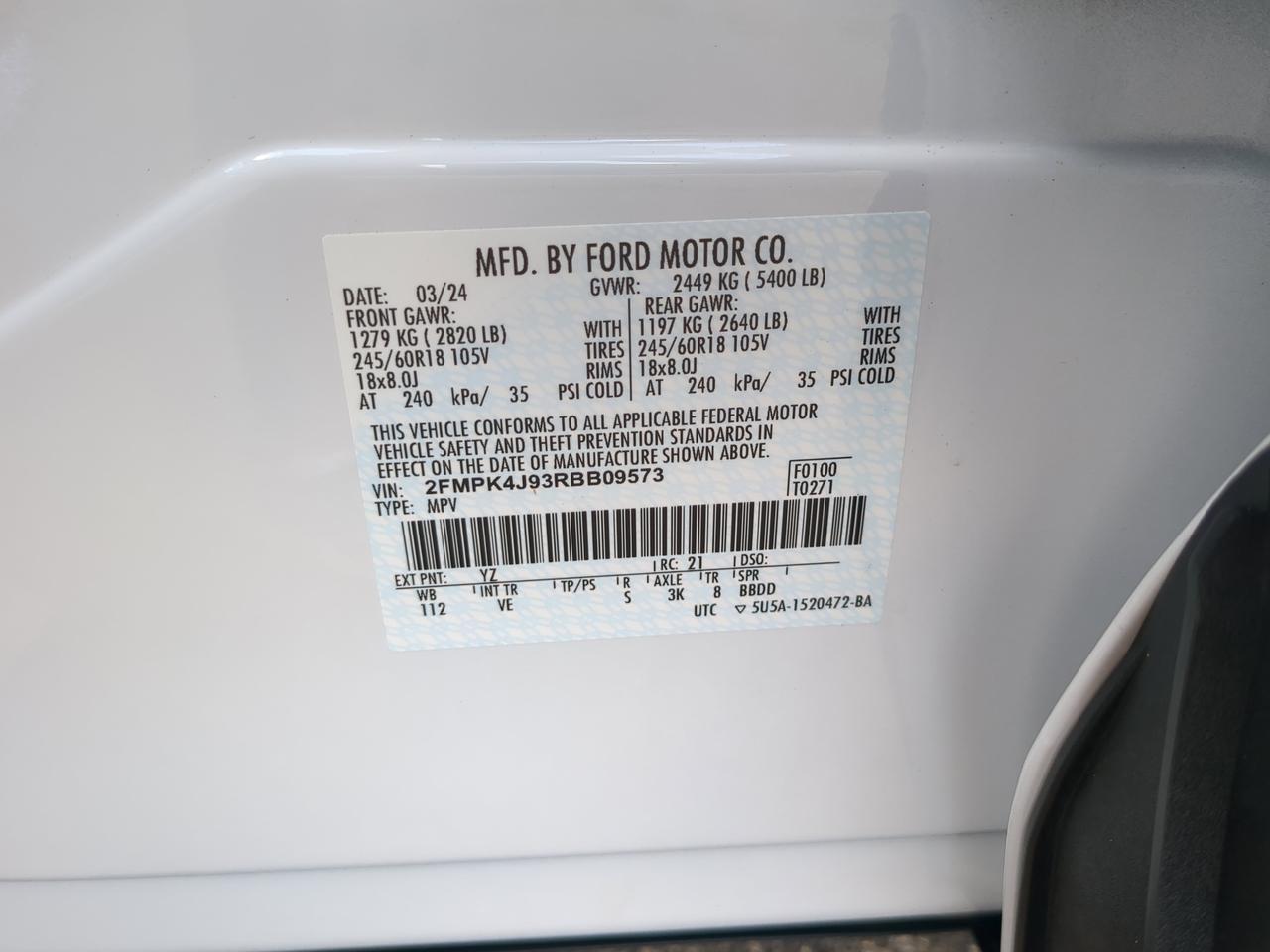 2024 Ford Edge SEL Winder GA