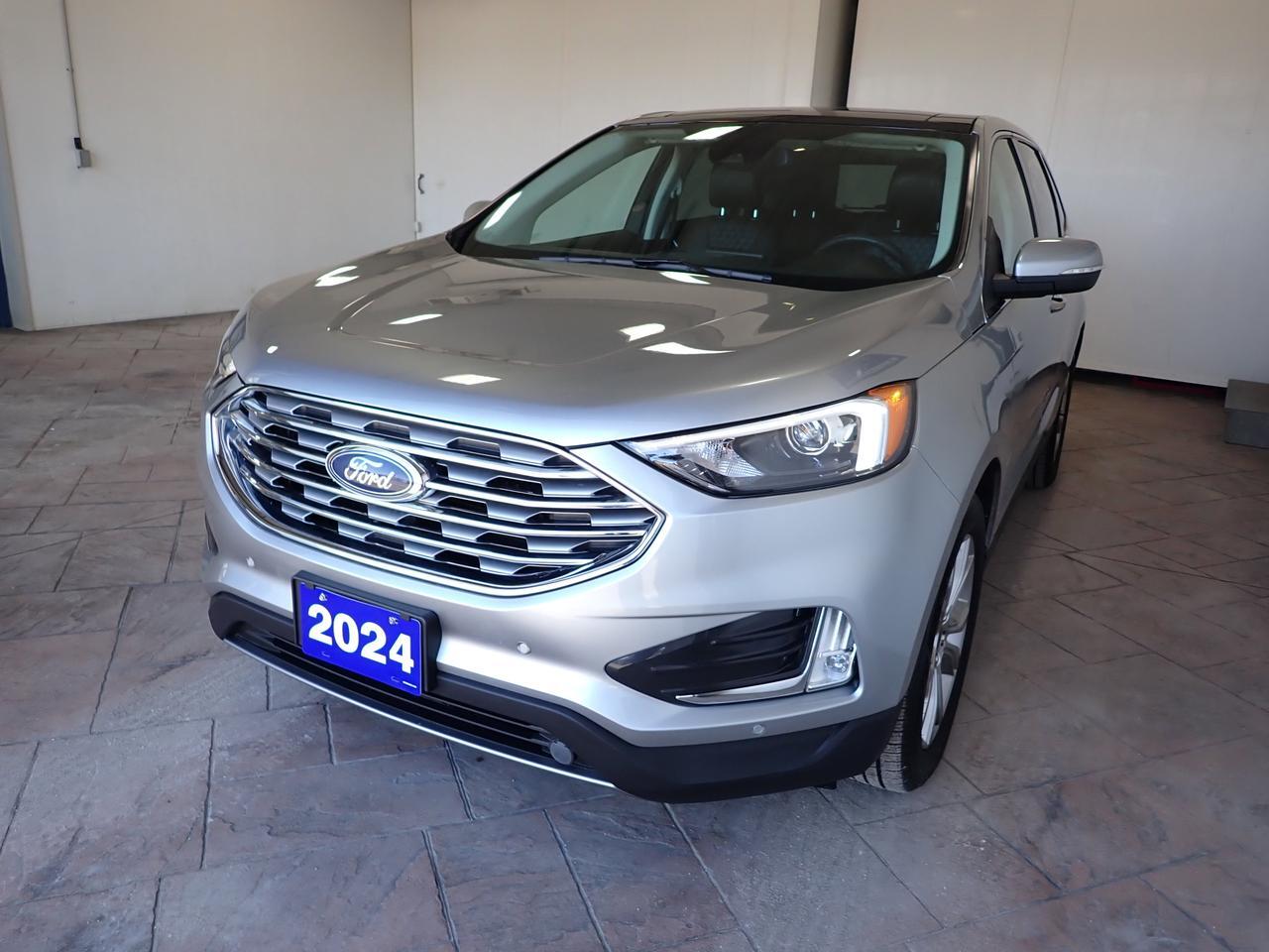 2024 Ford Edge Titanium AWD LEATHER SUNROOF Listowel ON
