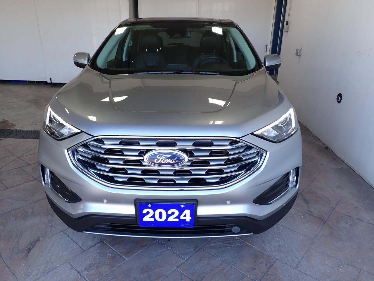2024 Ford Edge Titanium AWD LEATHER SUNROOF Listowel ON