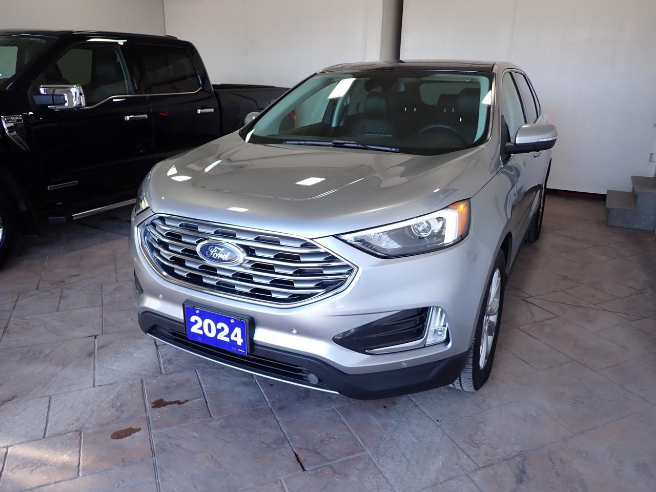 2024 Ford Edge Titanium AWD LEATHER SUNROOF Listowel ON
