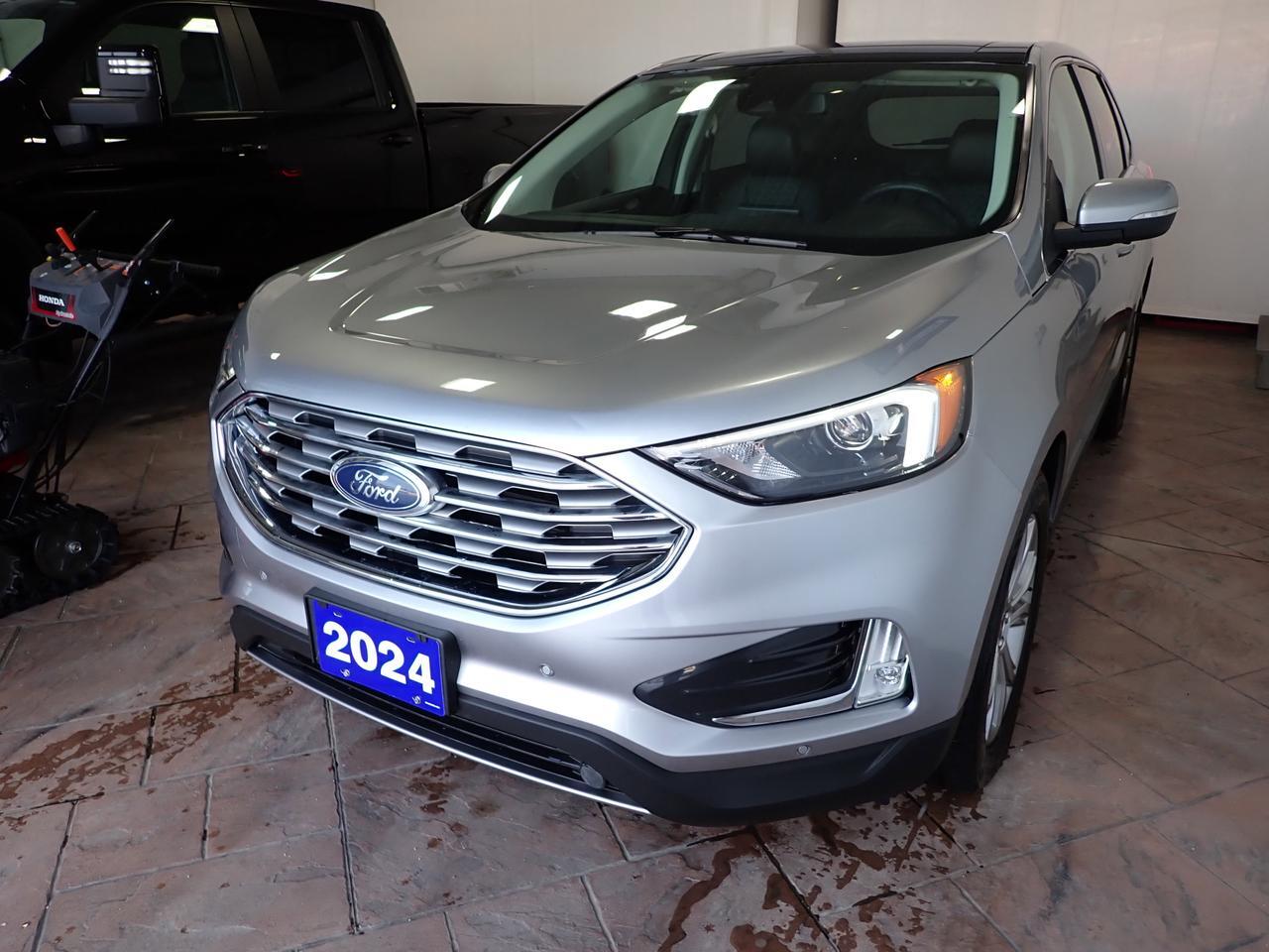 2024 Ford Edge Titanium AWD LEATHER SUNROOF Listowel ON