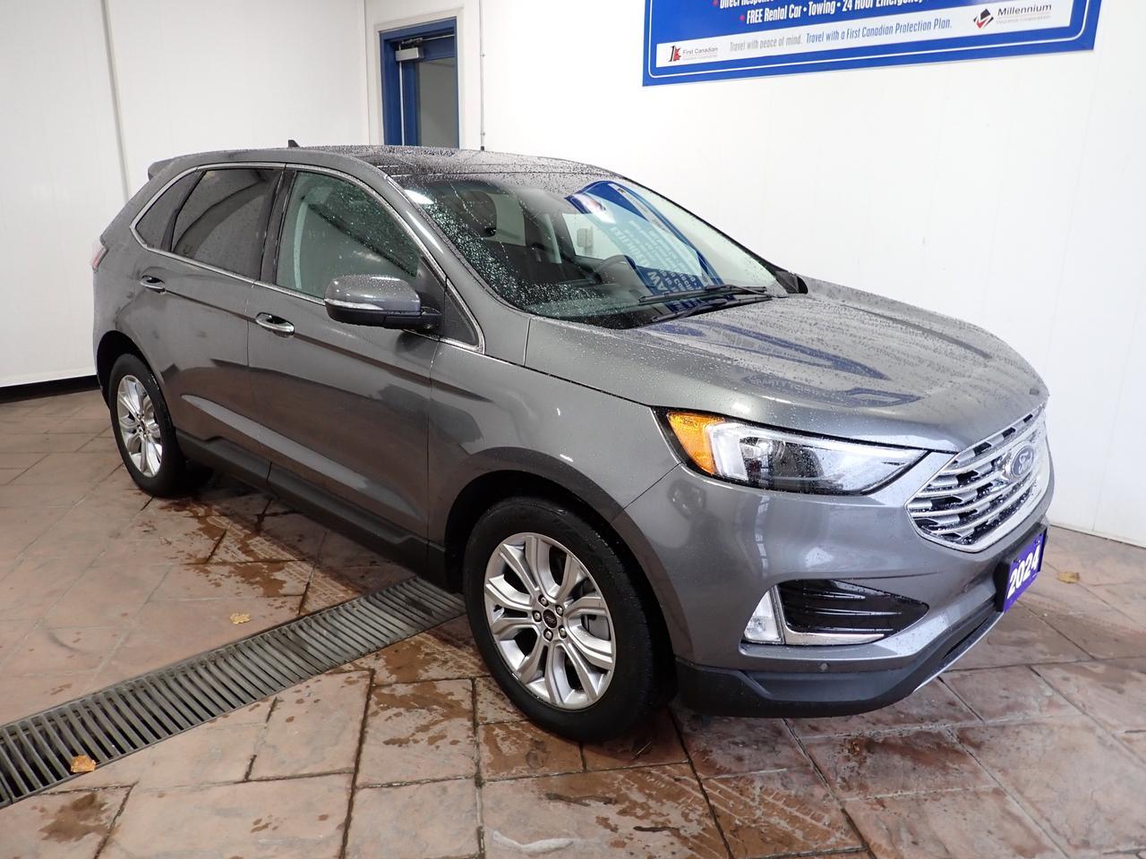 2024 Ford Edge Titanium AWD LEATHER SUNROOF Listowel ON