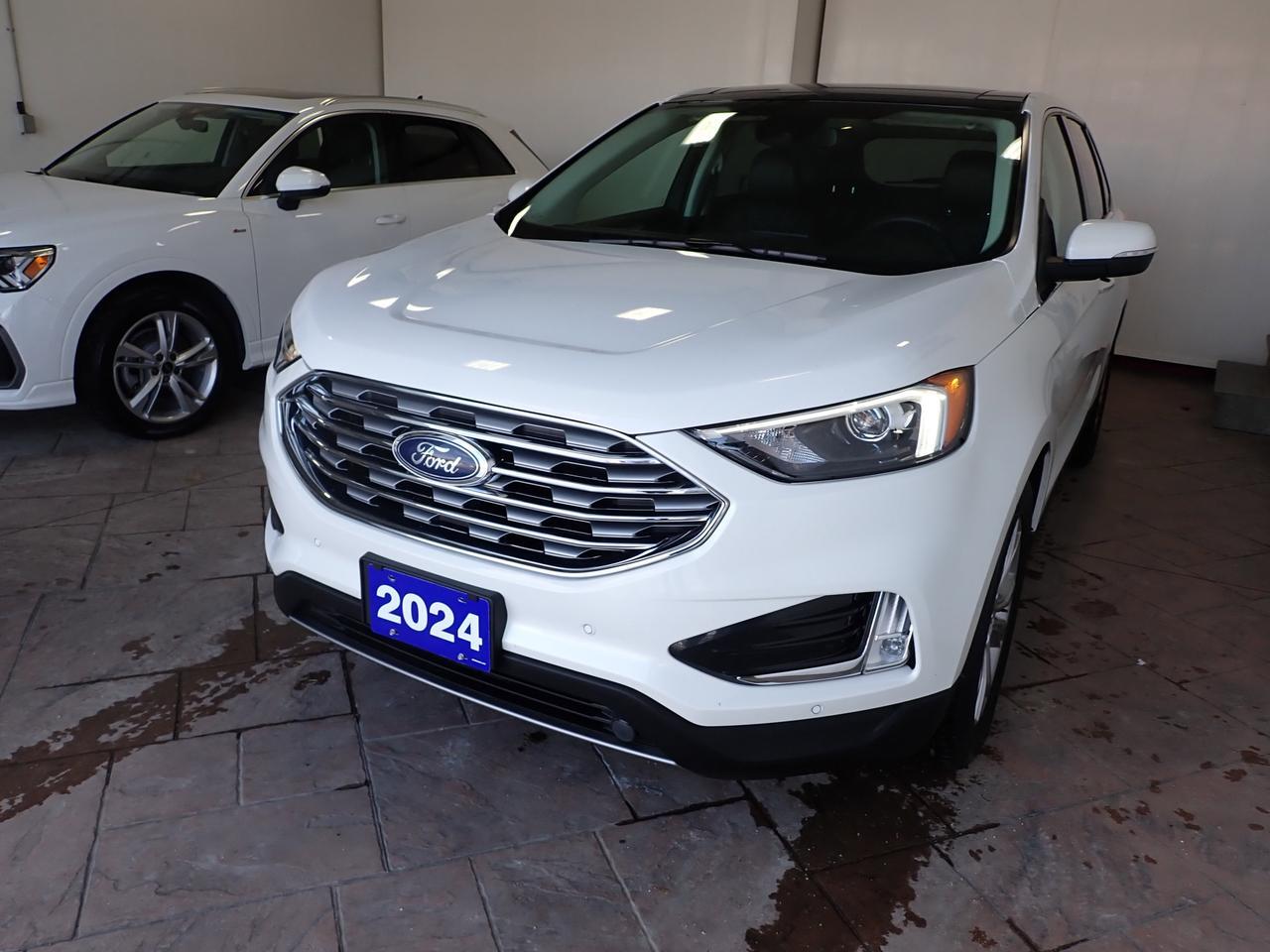 2024 Ford Edge Titanium AWD LEATHER SUNROOF Listowel ON