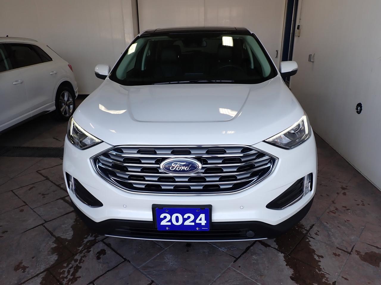 2024 Ford Edge Titanium AWD LEATHER SUNROOF Listowel ON
