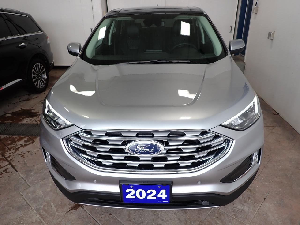2024 Ford Edge Titanium AWD LEATHER SUNROOF Listowel ON
