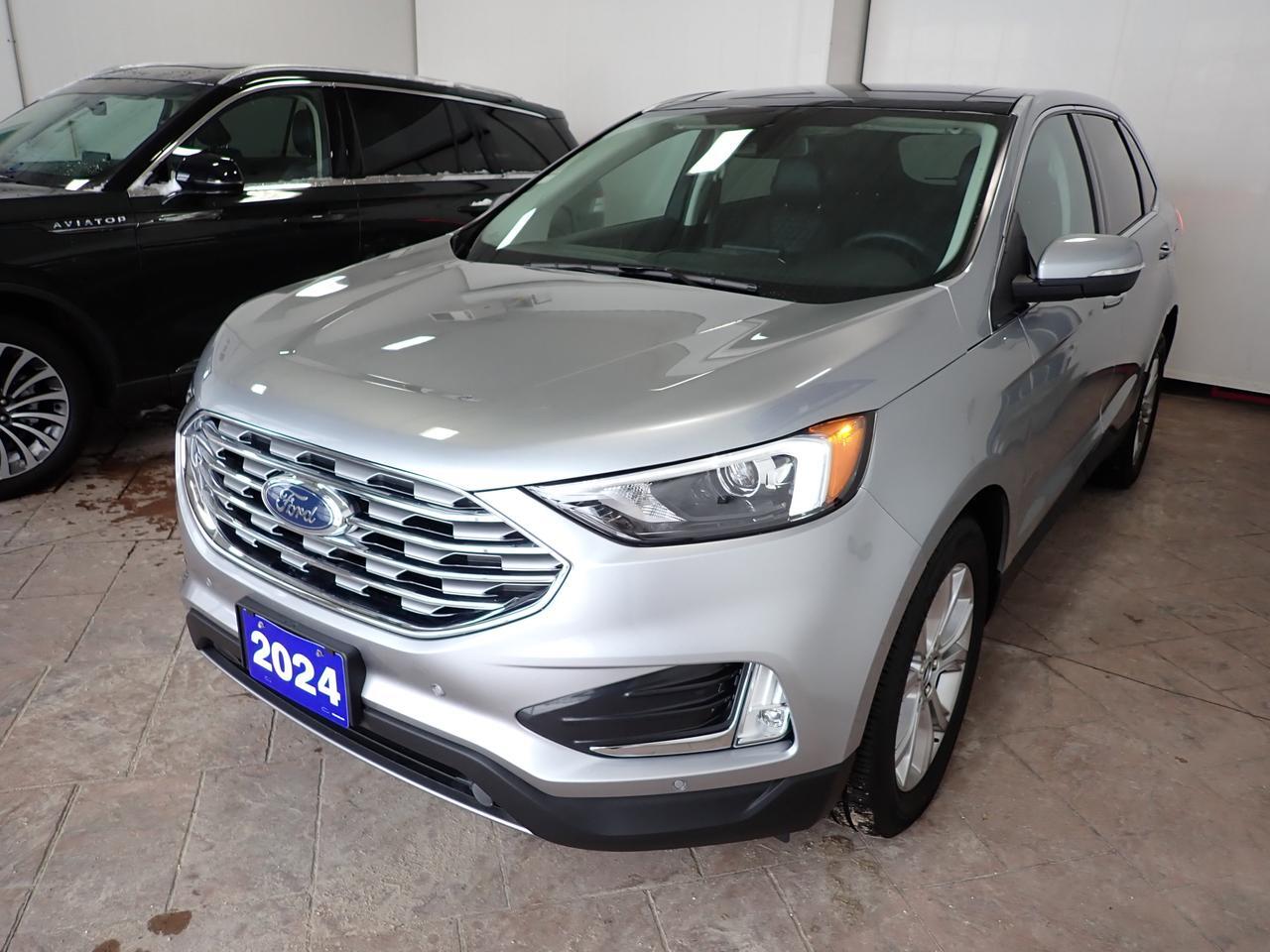 2024 Ford Edge Titanium AWD LEATHER SUNROOF Listowel ON