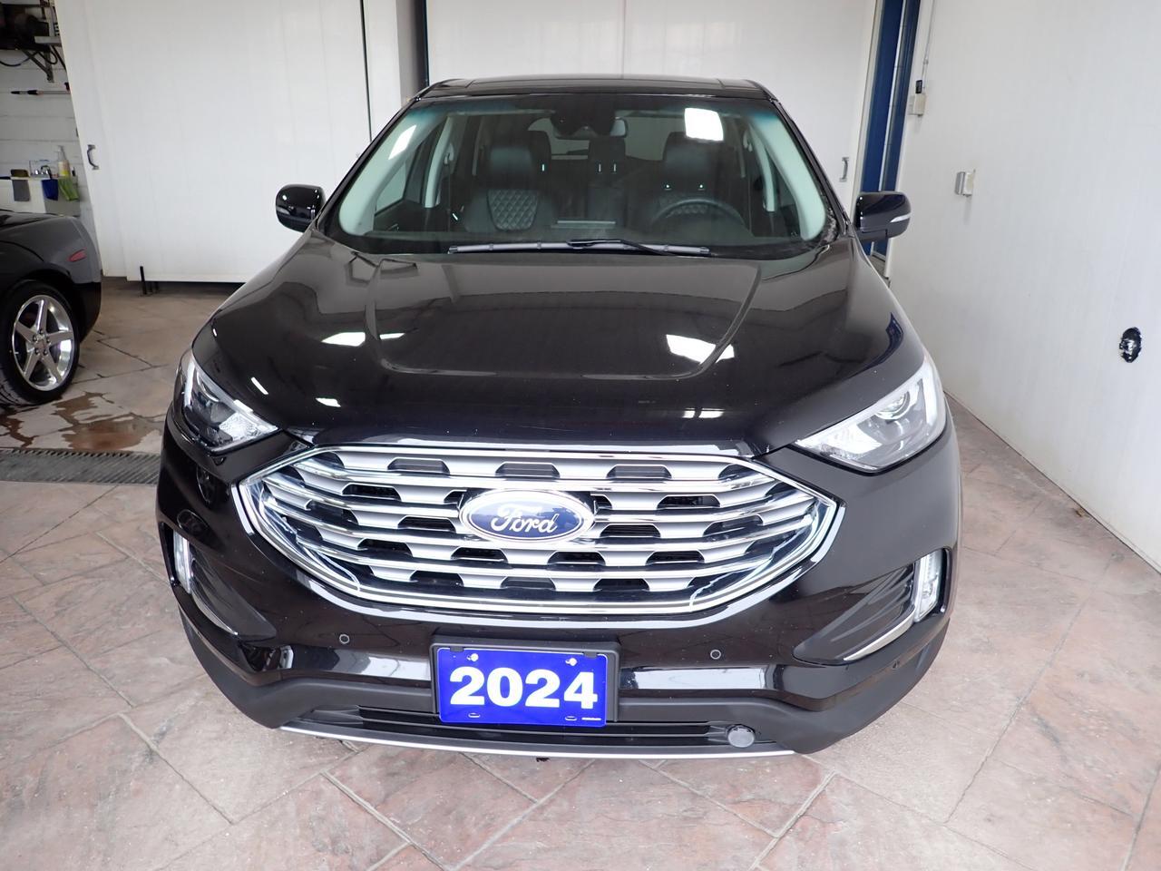 2024 Ford Edge Titanium AWD LEATHER SUNROOF Listowel ON