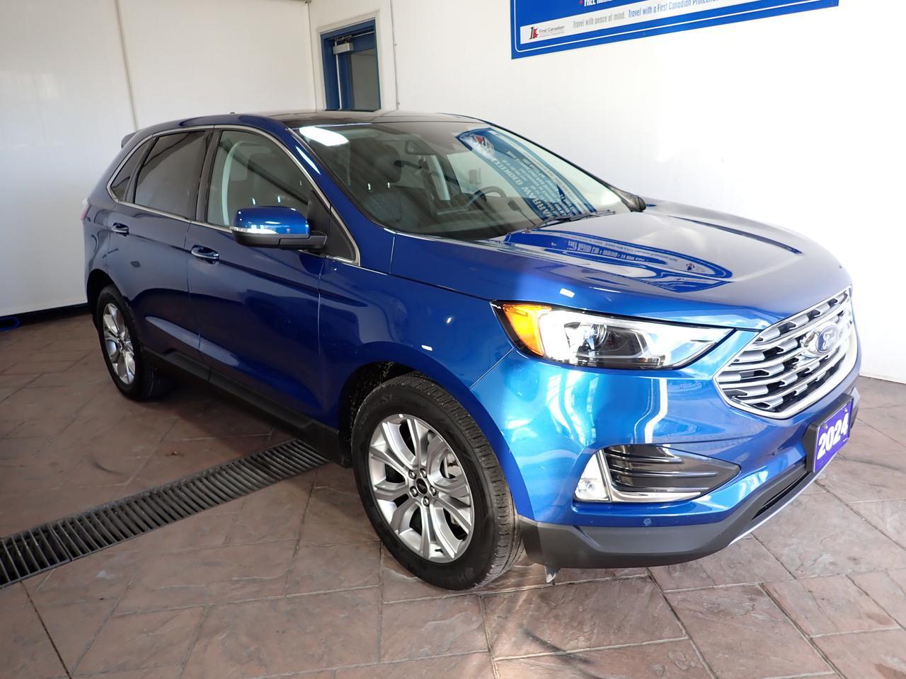 2024 Ford Edge Titanium AWD LEATHER SUNROOF Listowel ON