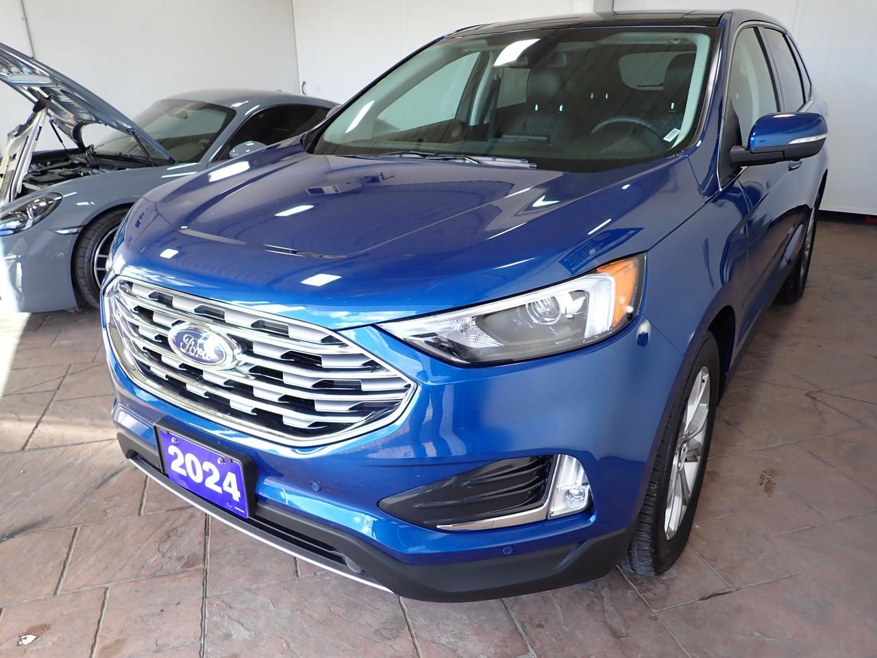 2024 Ford Edge Titanium AWD LEATHER SUNROOF Listowel ON