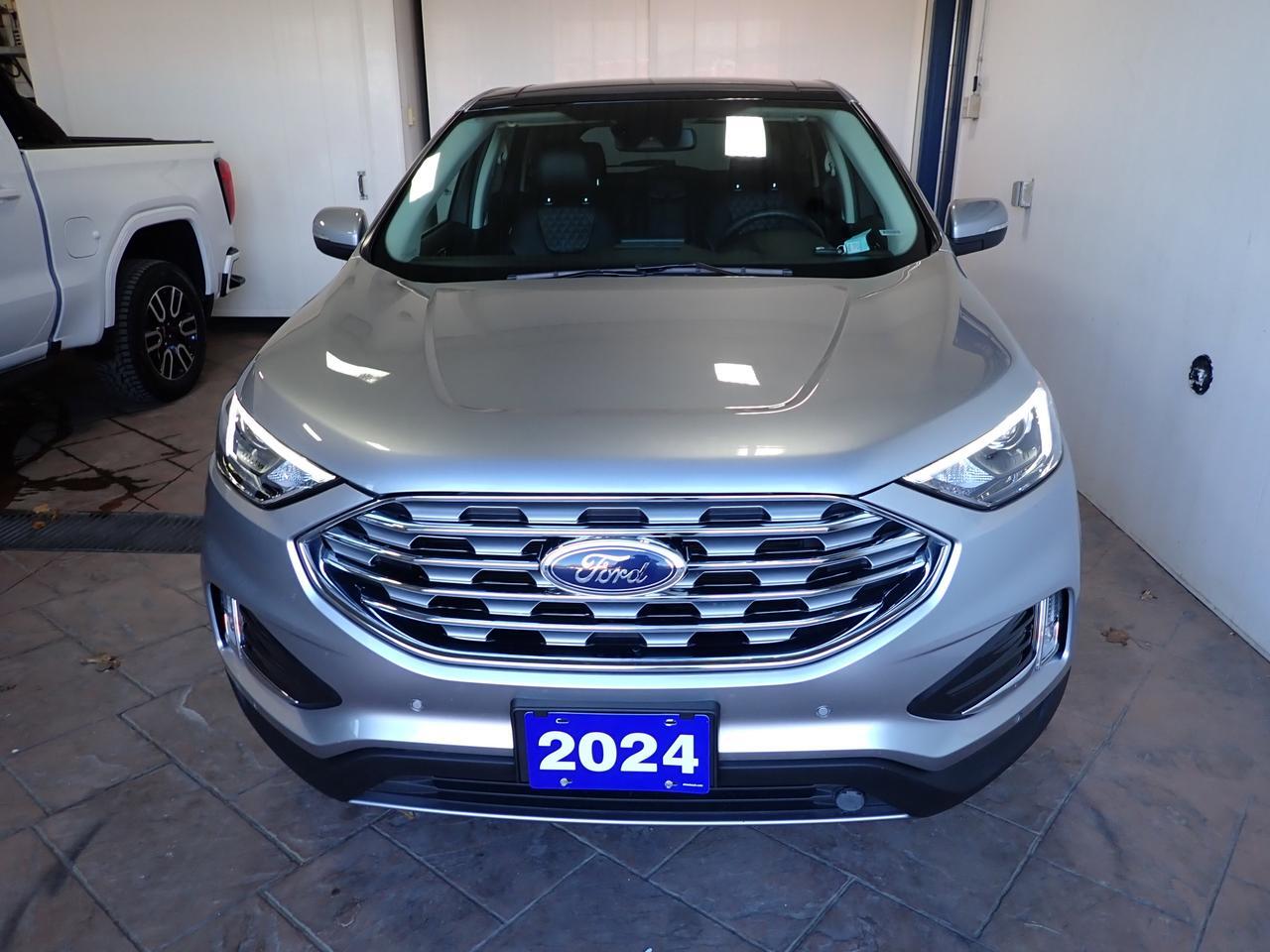 2024 Ford Edge Titanium AWD LEATHER SUNROOF Listowel ON