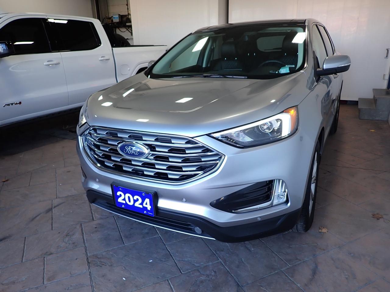 2024 Ford Edge Titanium AWD LEATHER SUNROOF Listowel ON