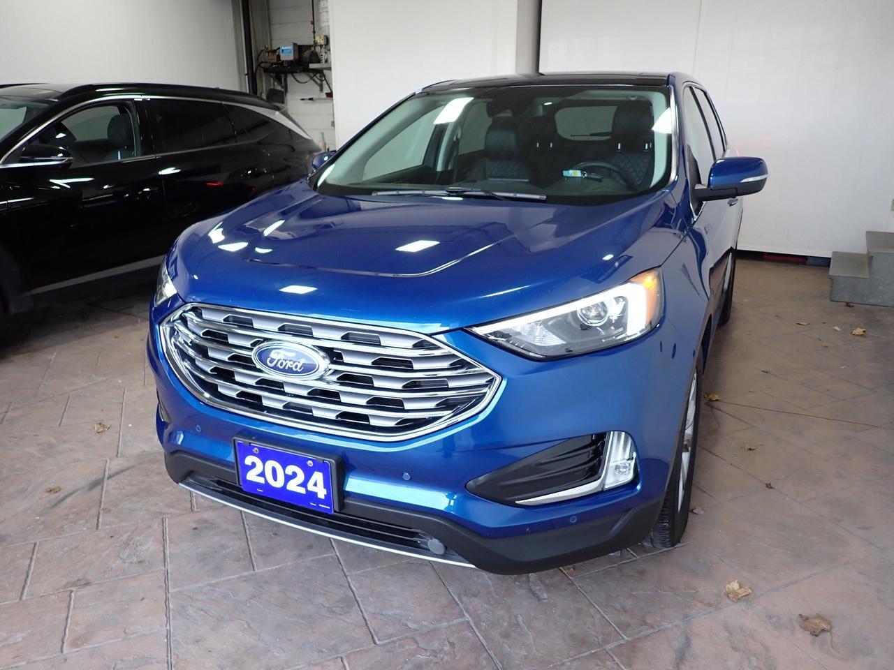 2024 Ford Edge Titanium AWD LEATHER SUNROOF Listowel ON