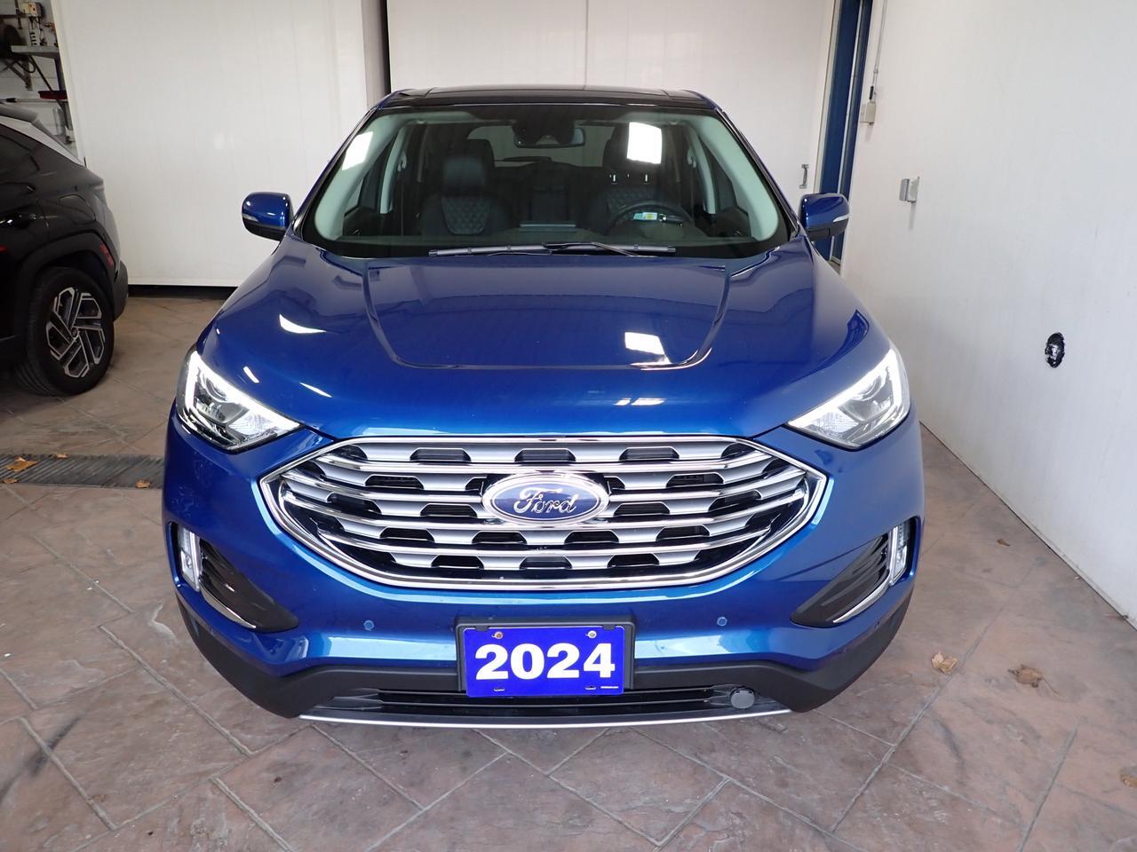 2024 Ford Edge Titanium AWD LEATHER SUNROOF Listowel ON