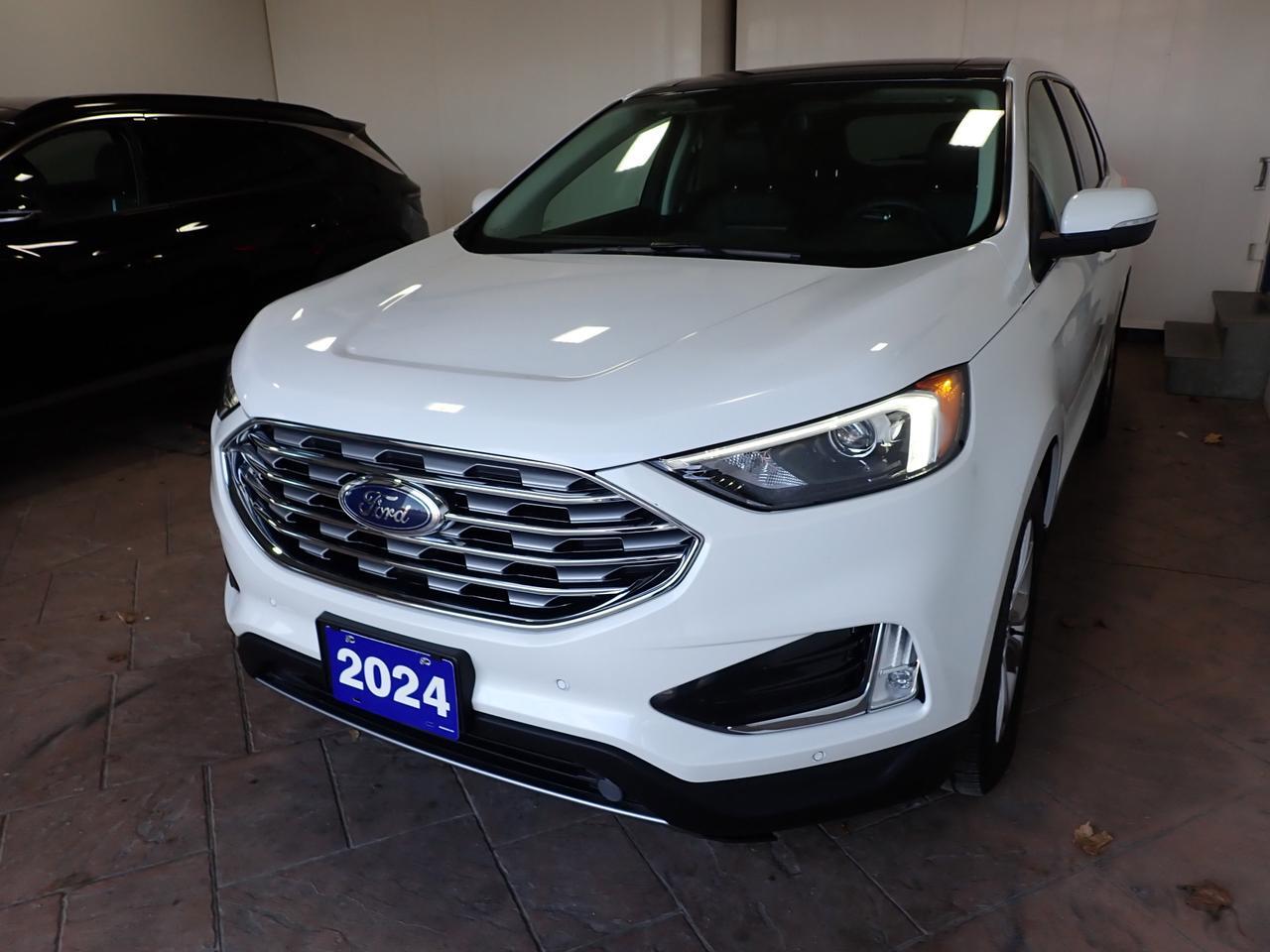 2024 Ford Edge Titanium AWD LEATHER SUNROOF Listowel ON