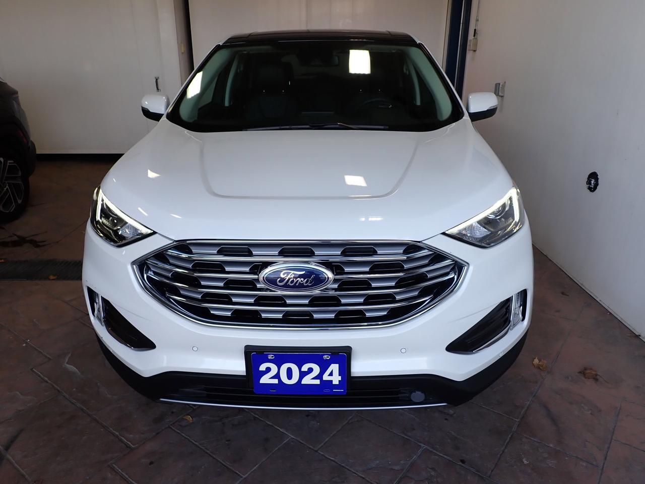 2024 Ford Edge Titanium AWD LEATHER SUNROOF Listowel ON
