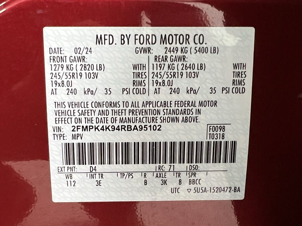 2024 Ford Edge Titanium Loveland CO