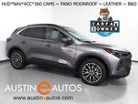 2024 Ford Escape PHEV Plug-In Hybrid *PREMIUM PKG, HEADS-UP DISPLAY, NAVIGATION, ADAPTIVE CRUISE, SAFETY ALERTS, 360 VIEW CAMERAS, PANORAMA MOONROOF, LEATHER, HEATED SEATS/STEERING, BANG & OLUFSEN, WIRELESS CHARGING