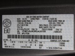 2024 Ford Escape Platinum AWD 5 Passenger Fond du Lac WI