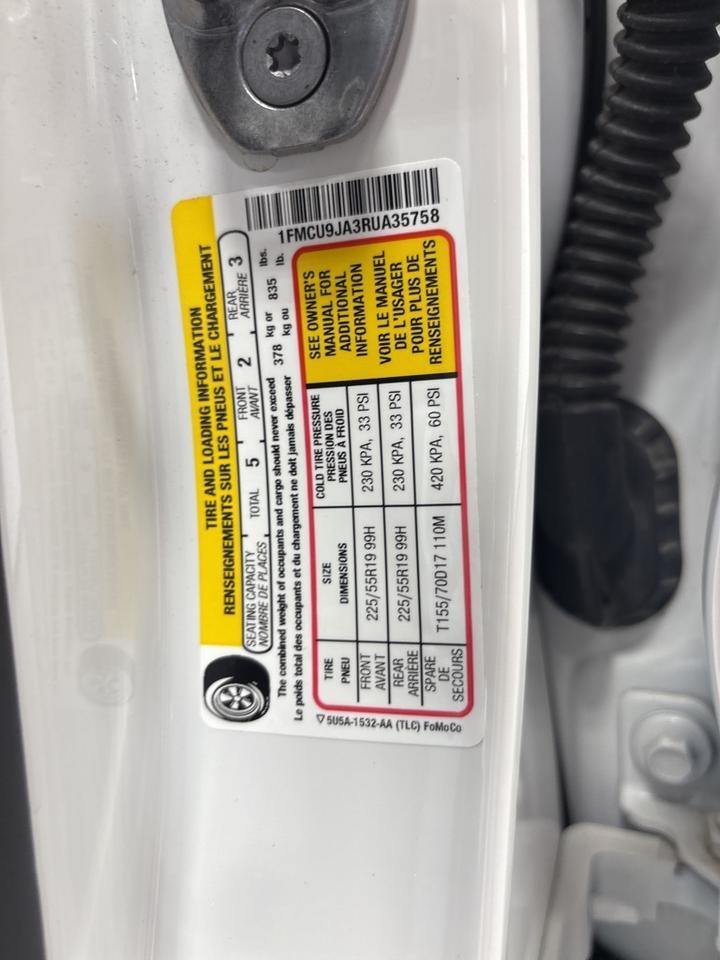 2024 Ford Escape Platinum AWD Minocqua WI