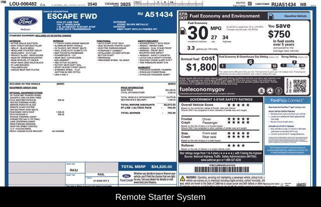 2024 Ford Escape ST-Line Raleigh NC