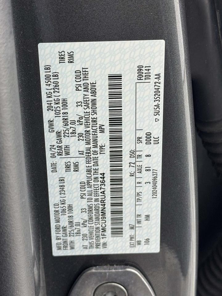 2024 Ford Escape ST-Line Fredericksburg VA