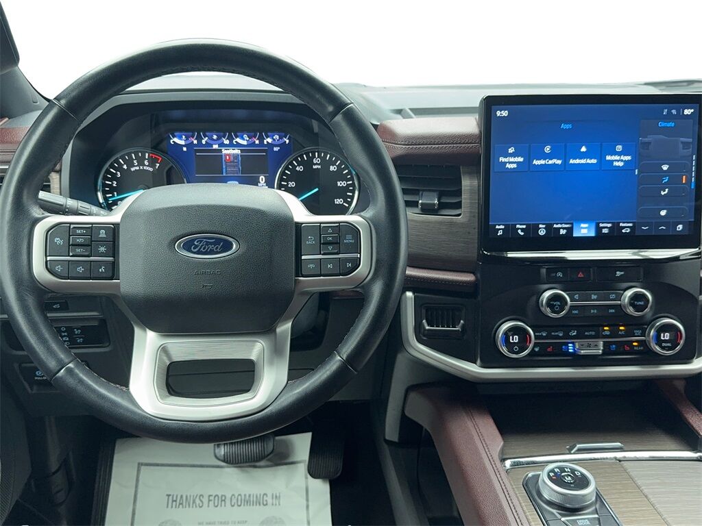 2024 Ford Expedition Limited NAV,CAM,PANO,CLMT STS,BLIND SPOT,3RD ROW Plano TX