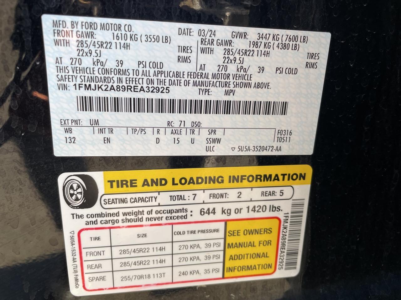 2024 Ford Expedition Max Limited Springfield VA