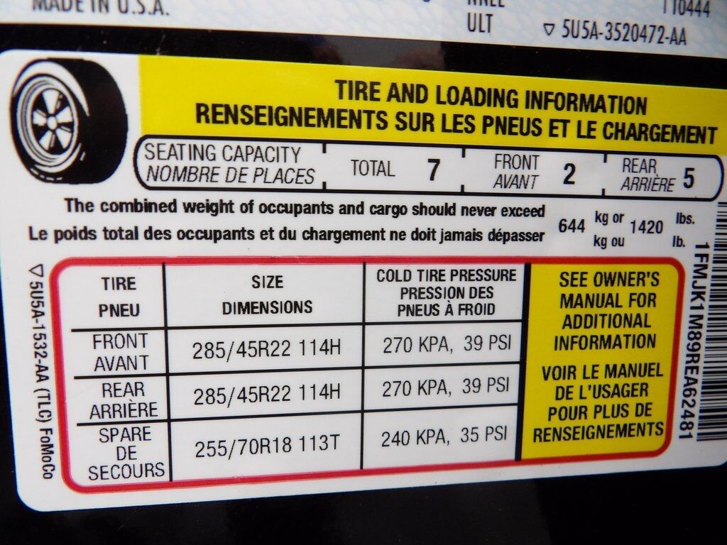 2024 Ford Expedition Max Platinum 4WD 7 Passenger Fond du Lac WI