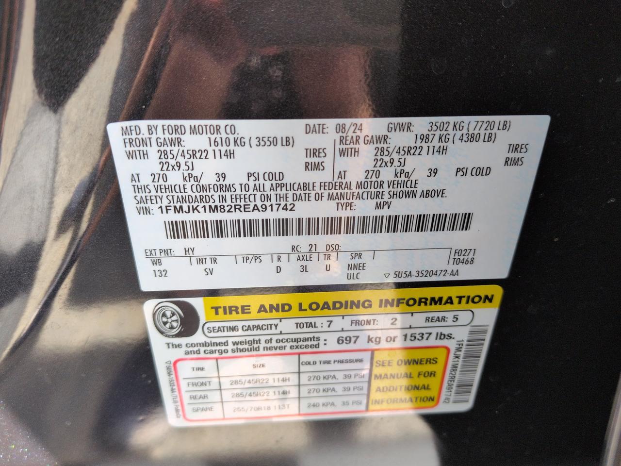 2024 Ford Expedition Max Platinum Winder GA