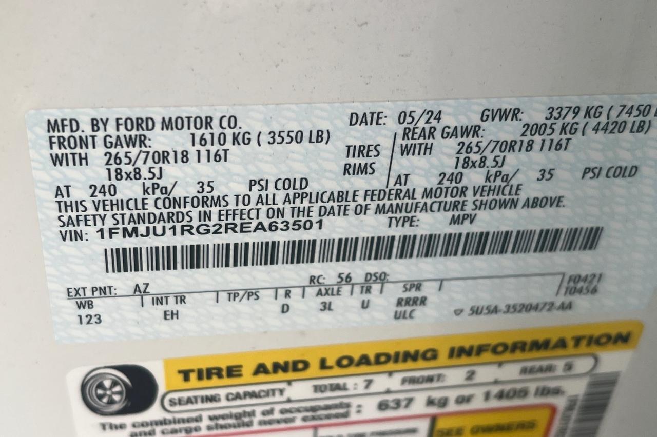 2024 Ford Expedition Timberline Ontario OR