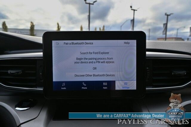 2024 Ford Explorer XLT / 4X4 / Auto Start / Power & Heated Leather Seats / Heated Steering / Lane Departure & Blind Spot / Apple CarPlay & Android Auto / Back Up Camera / Parking Sensors / 3rd Row / Seats 7 / 27 MPG / 1-Owner Anchorage AK