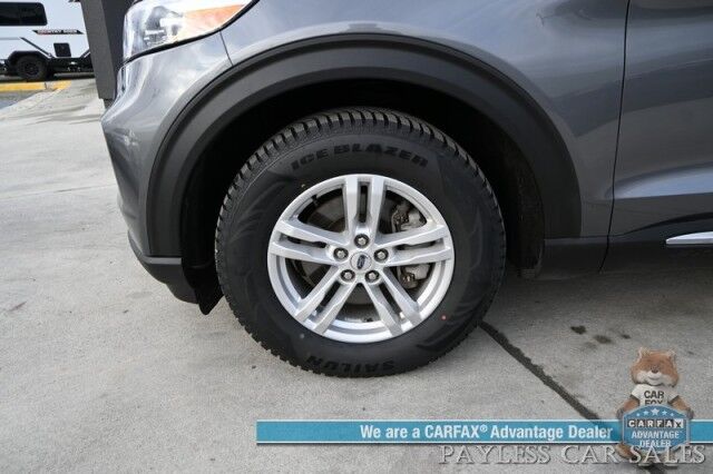 2024 Ford Explorer XLT / 4X4 / Auto Start / Power & Heated Leather Seats / Heated Steering / Lane Departure & Blind Spot / Apple CarPlay & Android Auto / Back Up Camera / Parking Sensors / 3rd Row / Seats 7 / 27 MPG / 1-Owner Anchorage AK