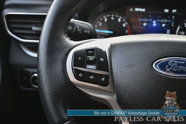 2024 Ford Explorer XLT / 4X4 / Auto Start / Power & Heated Leather Seats / Heated Steering / Lane Departure & Blind Spot / Apple CarPlay & Android Auto / Back Up Camera / Parking Sensors / 3rd Row / Seats 7 / 27 MPG / 1-Owner Anchorage AK