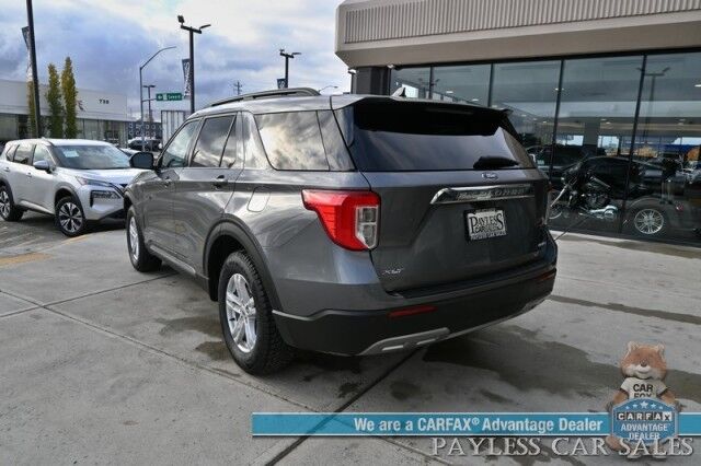 2024 Ford Explorer XLT / 4X4 / Auto Start / Power & Heated Leather Seats / Heated Steering / Lane Departure & Blind Spot / Apple CarPlay & Android Auto / Back Up Camera / Parking Sensors / 3rd Row / Seats 7 / 27 MPG / 1-Owner Anchorage AK