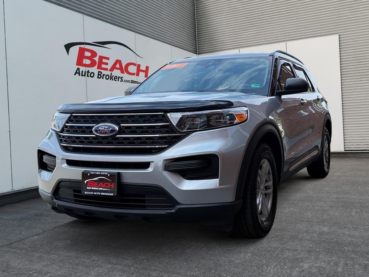 2024 Ford Explorer XLT, AUTO START/STOP, BLIND SPOT ALERT, LANE KEEP ASSIST, 3RD ROW SEATING, CAPTAINS CHAIRS, POWER LIFT GATE, BACKUP CAMERA, APPLE CARPLAY/ANDROID AUTO, ONLY 1 OWNER, LOW MILEAGE, CLEAN CARFAX, VIRGINIA OWNED, EXPLORE THE ROAD TODAY! Norfolk VA