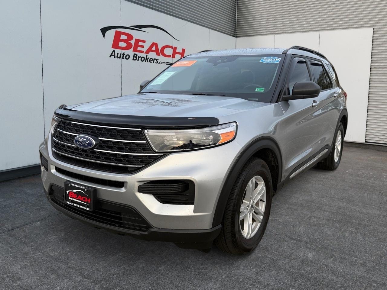 2024 Ford Explorer XLT, POWER LIFTGATE, APPLE CARPLAY/ANDROID AUTO, CAPTAINS CHAIRS, 3RD ROW, BACKUP CAMERA, BLIND SPOT ALERT, AUTO START/STOP, LANE KEEP ASSIST, ONLY 1 OWNER, LOW MILES, CLEAN CARFAX, VIRGINIA OWNED, EXPLORE THE ROAD TODAY!