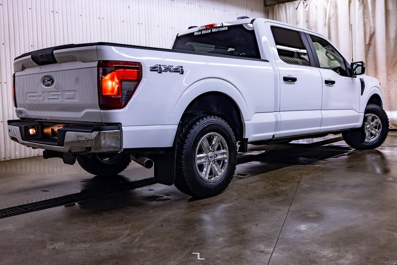 2024 Ford F-150 4x4 Crew Cab XL Nav BCam PSeat Red Deer AB