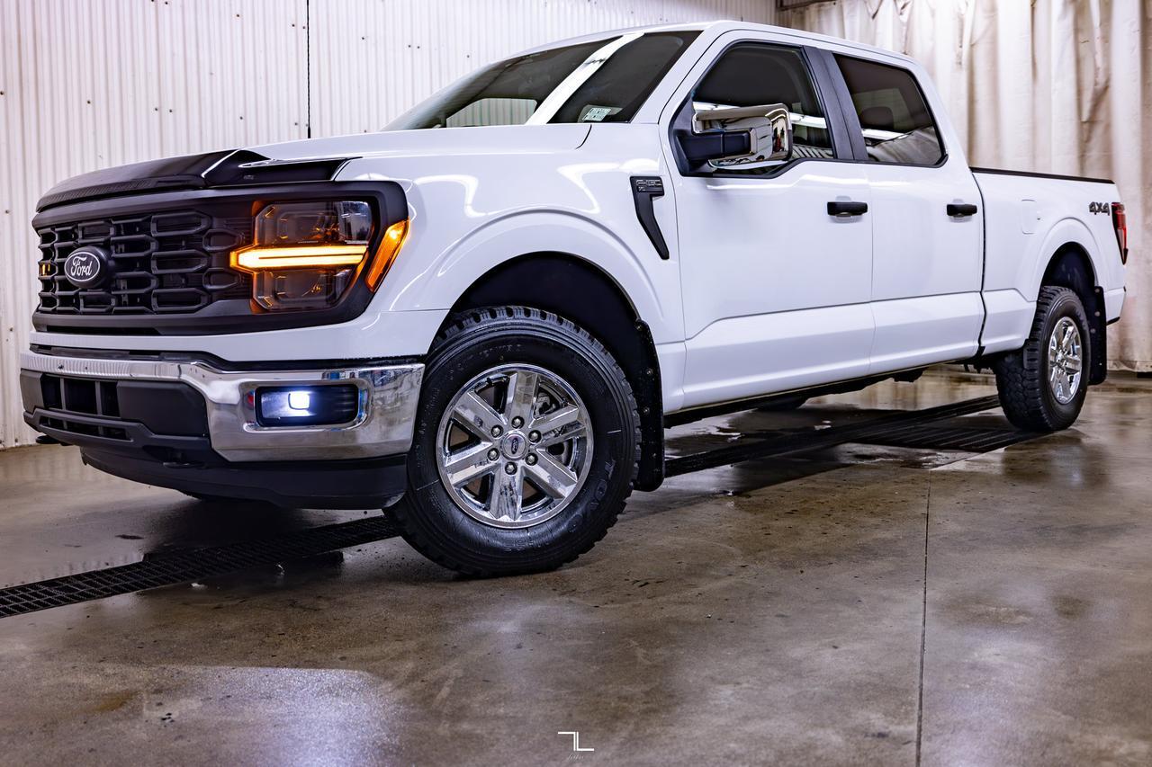2024 Ford F-150 4x4 Crew Cab XL Nav BCam PSeat Red Deer AB