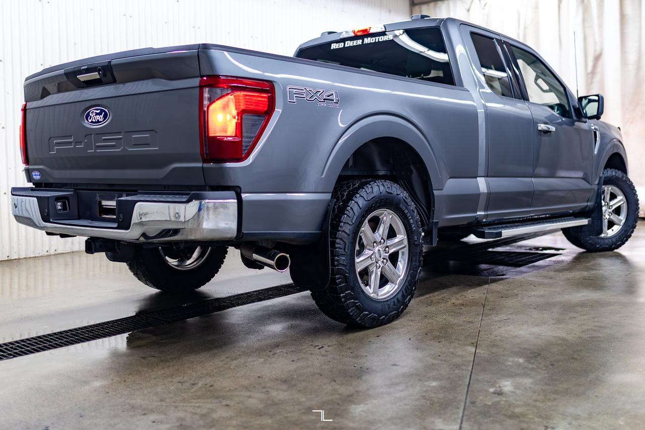 2024 Ford F-150 4x4 Super Cab XLT FX4 Nav PSeat BCam Red Deer AB
