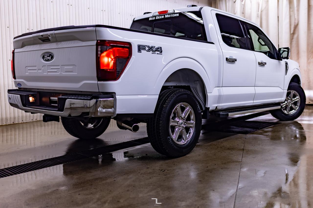 2024 Ford F-150 4x4 Super Crew XLT FX4 Nav PSeat BCam Red Deer AB