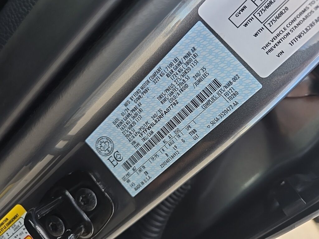 2024 Ford F-150 4x4 SuperCrew Lariat Fond du Lac WI